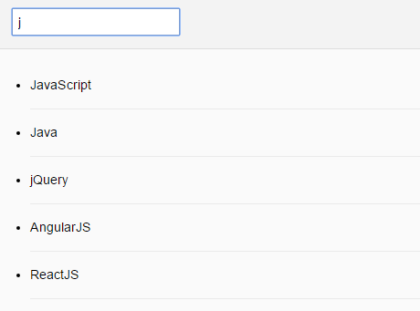 Filtrado de listas animadas & búsqueda-buscar-filtrar