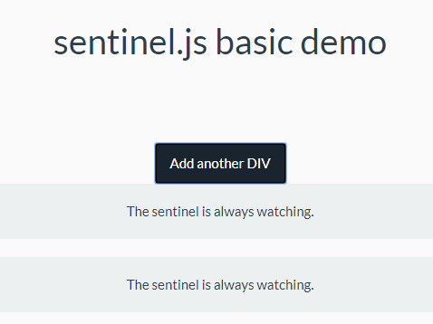 ⭐ Detectar nuevos elementos mediante selectores CSS-Sentinel. js ...