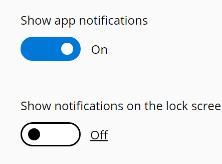 Interruptores de estilo de Windows 10 en Pure CSS/CSS3