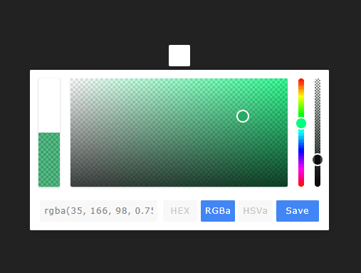 Elegante componente selector de color compatible con móviles-Pickr