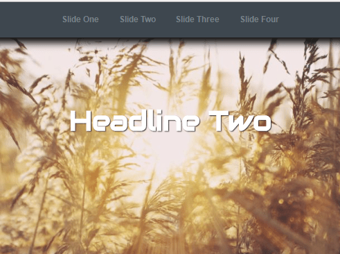 CSS sólo sensible deslizador horizontal