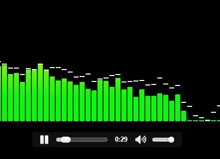 ⭐ Visualizador de audio con elemento de audio HTML5 TodoCodigo.net