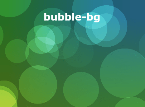 Crear sorprendentes burbujas de fondo en puro JavaScript-Bubble-BG